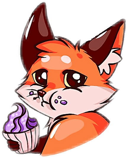 Стикеры Лис Паппи