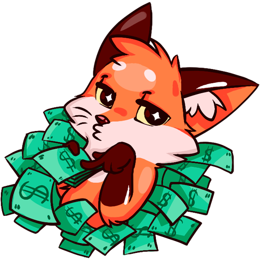 Стикеры лиса