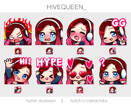 Эмоции для Твича