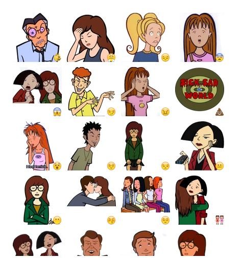 Стикеры Дарья