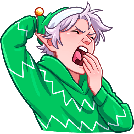 Стикеры ВК Рэй и Эвер