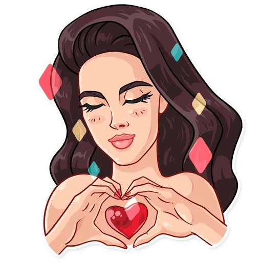 Стикеры Лана дель Рей телеграм