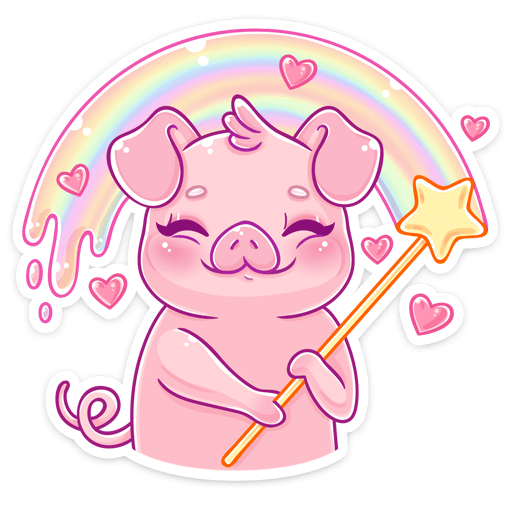 Свинки милые сердечко