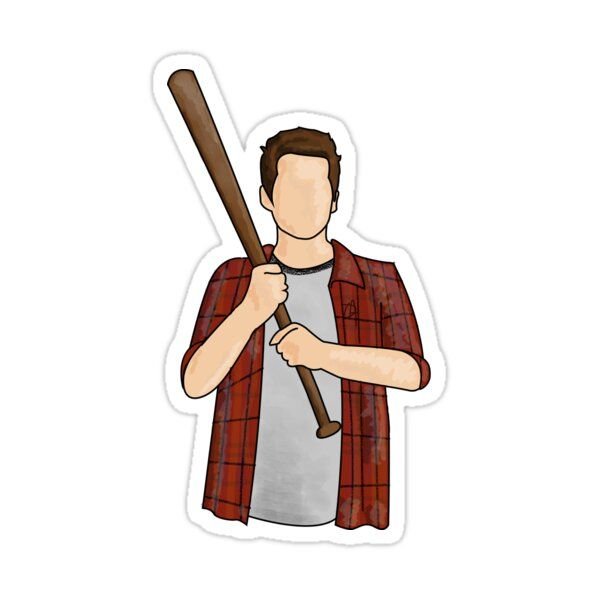 Волк стикер