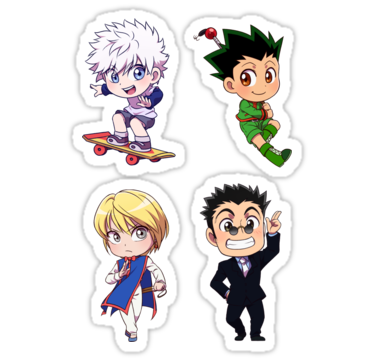 Стикеры аниме Хантер х Хантер