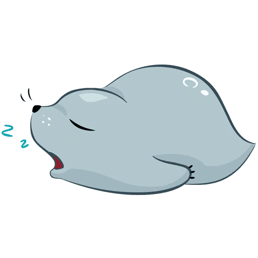 Стикеры Соня тюлень