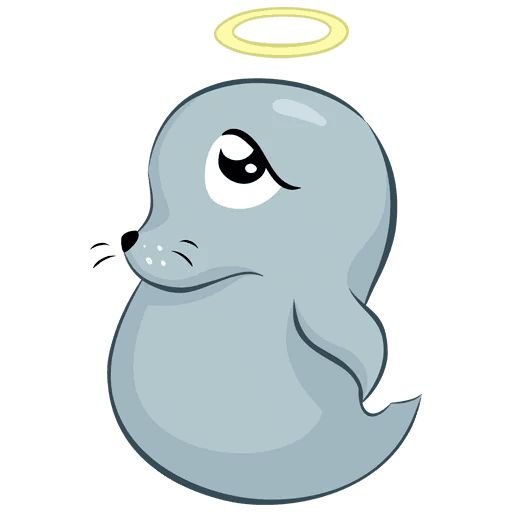 Стикеры ВК Соня тюлень