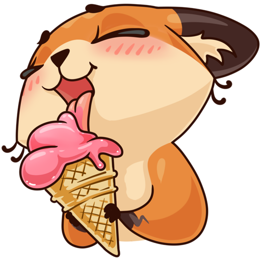 Персик 18 Стикеры