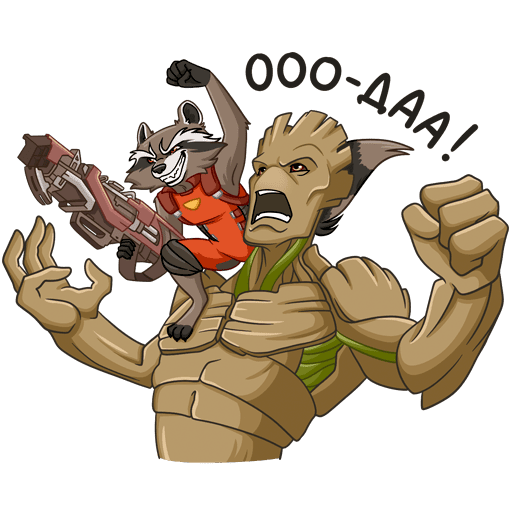 Значок Грут Марвел