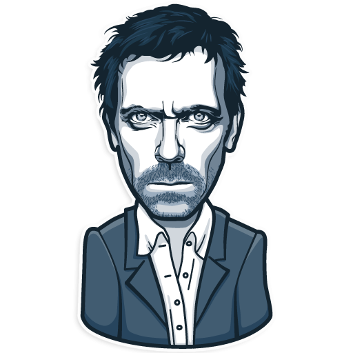 Доктор Хаус наклейки