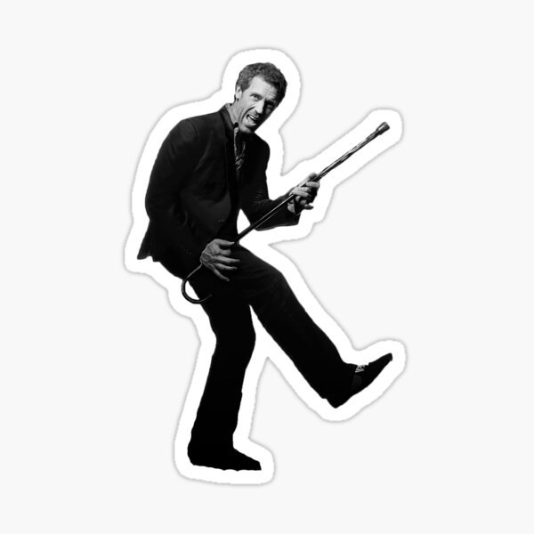 Наклейка (стикер) доктор Хаус