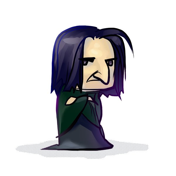 Мертвый Северус Снегг