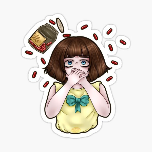 Fran Bow Стикеры