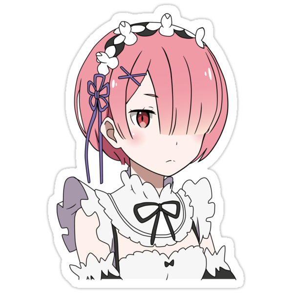 Аниме Стикеры Ре Зеро