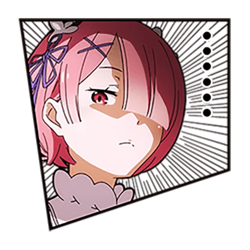 Наклейки Ре Зеро