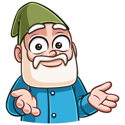 Деда Гном Стикеры