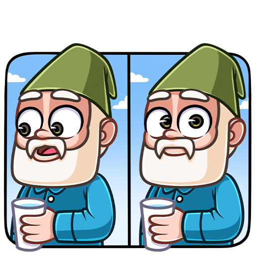 Деда Гном Стикеры ВК