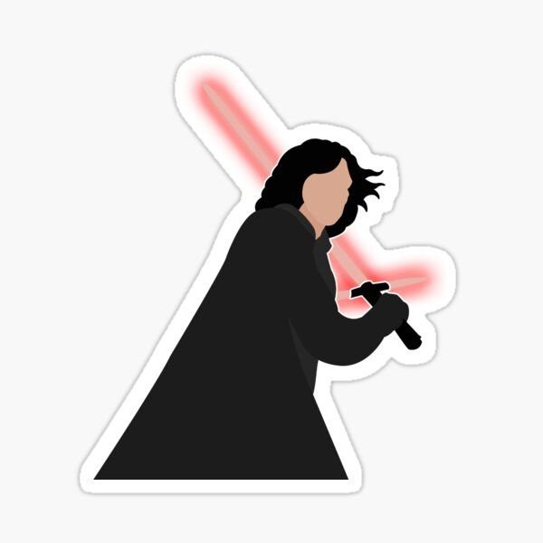 Наклейка на авто Dark Side Kylo Ren