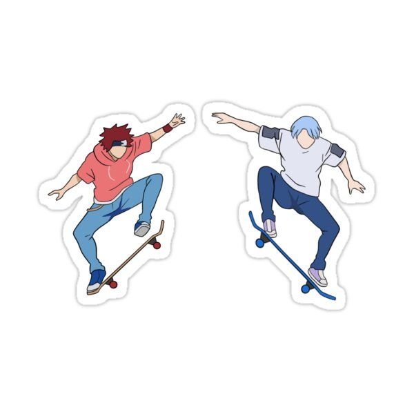 Sk8 the Infinity Stickers
