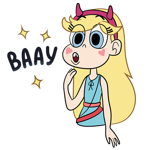 Стар Баттерфляй Стикеры