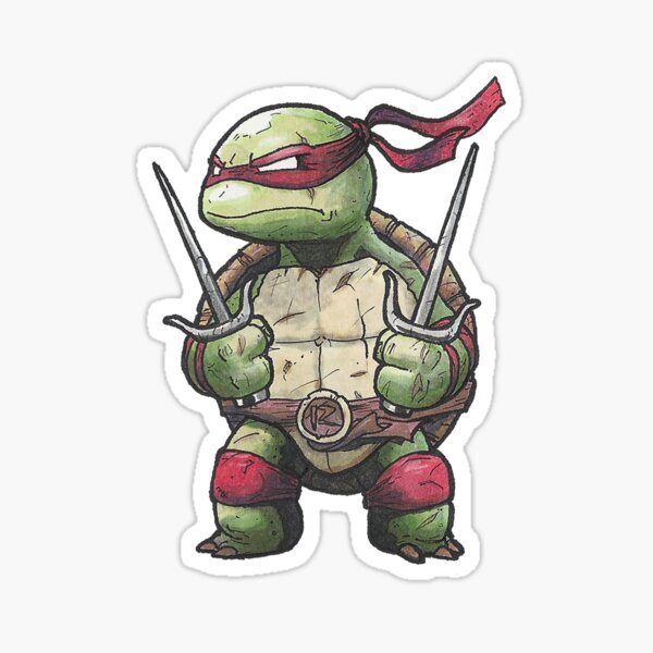 Стикеры Черепашки ниндзя