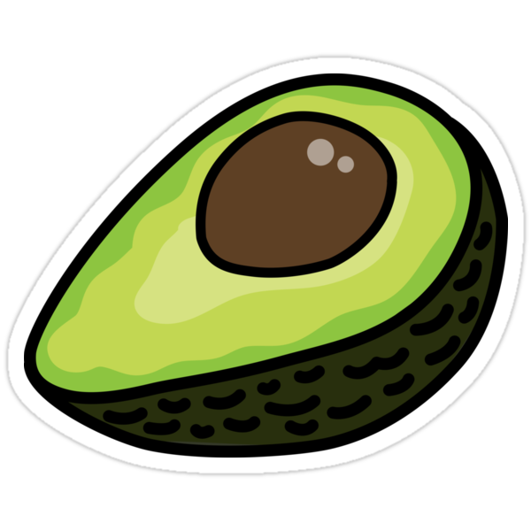 Стикеры авокадо