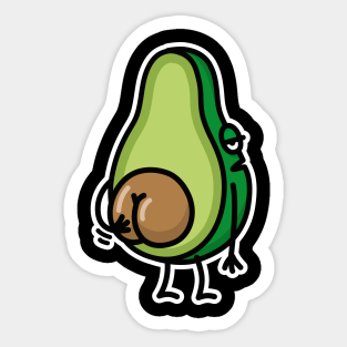 Авокадо маленькие мультяшные