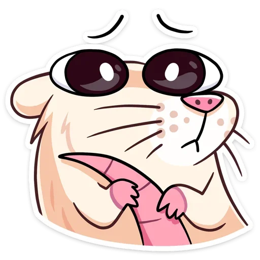 Стикеры из ВК крыска