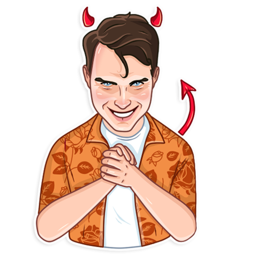 Андрей Петров Стикеры телеграмм