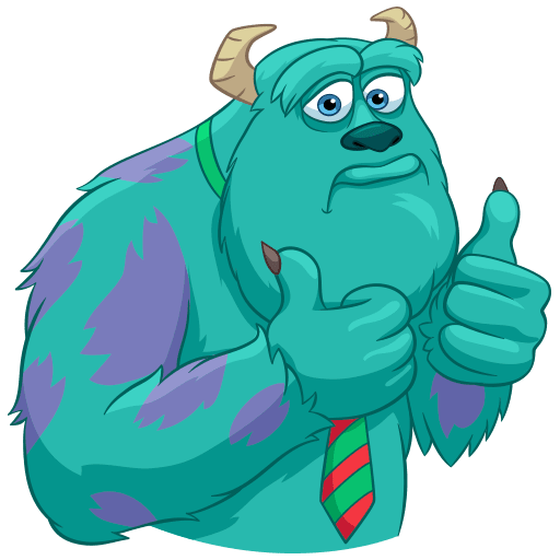 Стикер Джеймс п Салливан