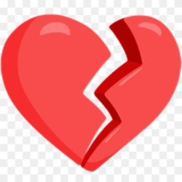 Смайл разбитого сердца