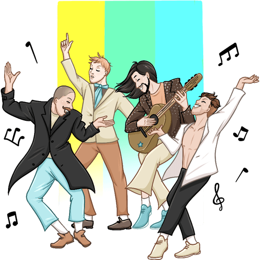 Стикеры имэйджен Драгонс