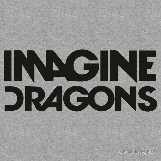 Imagine Dragons надпись