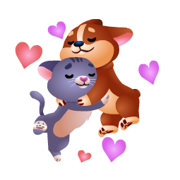 Taters n tots Стикеры для WHATSAPP