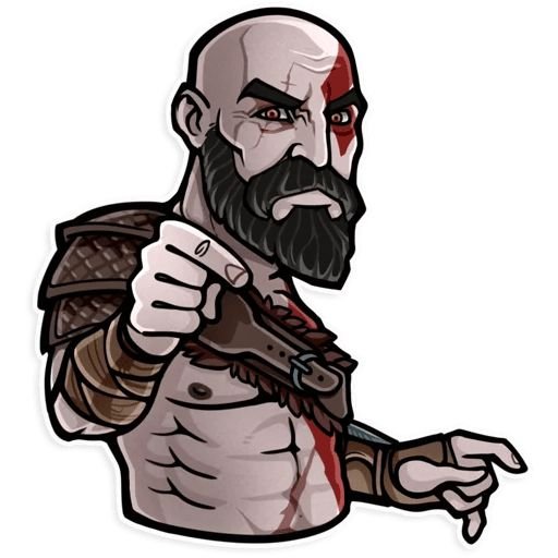Наклейки God of War