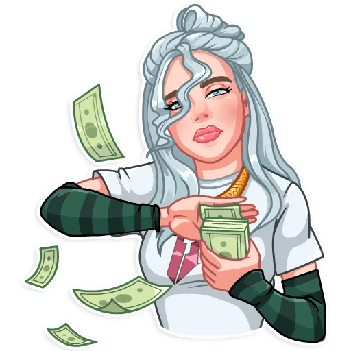 Стикеры Billie Eilish