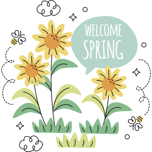 Water Spring Sticker