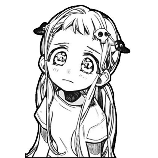 Наклейки аниме Ханако