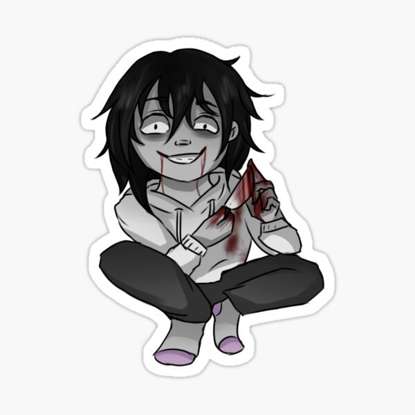 Стикеры крипипаста Джефф