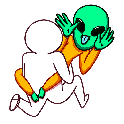 Стикеры инопланетяне ВК