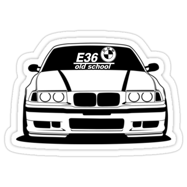BMW e36 Sticker