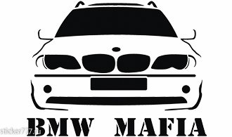 BMW e46 наклейки