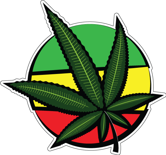 Наклейки конопля