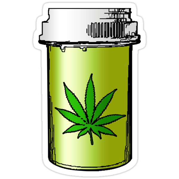 Наклейки марихуана