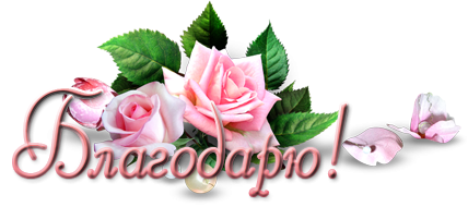 Благодарю на прозрачном фоне