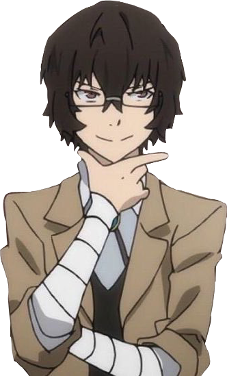 Дадзай Осаму кадры в полный рост