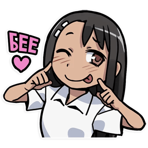 Nagatoro San Стикеры