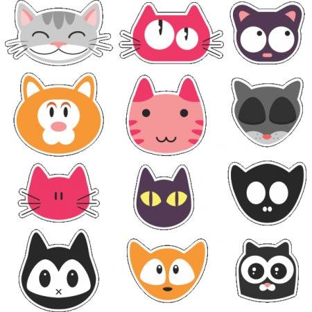 Котики анимированные Стикеры
