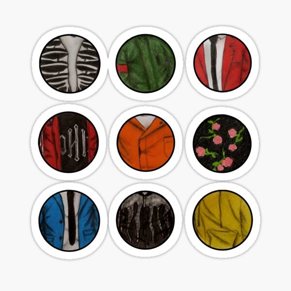 Twenty one Pilots наклейки