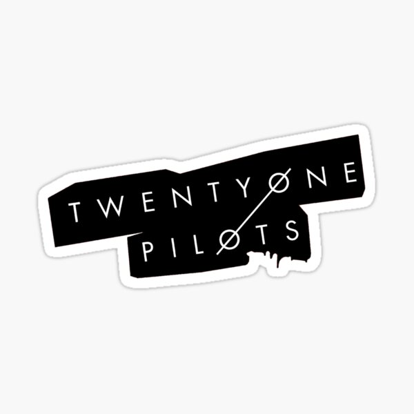 Twenty one Pilots logo наклейка